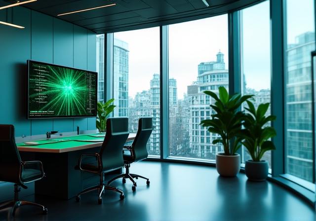 AlgoMetric London Office Environment